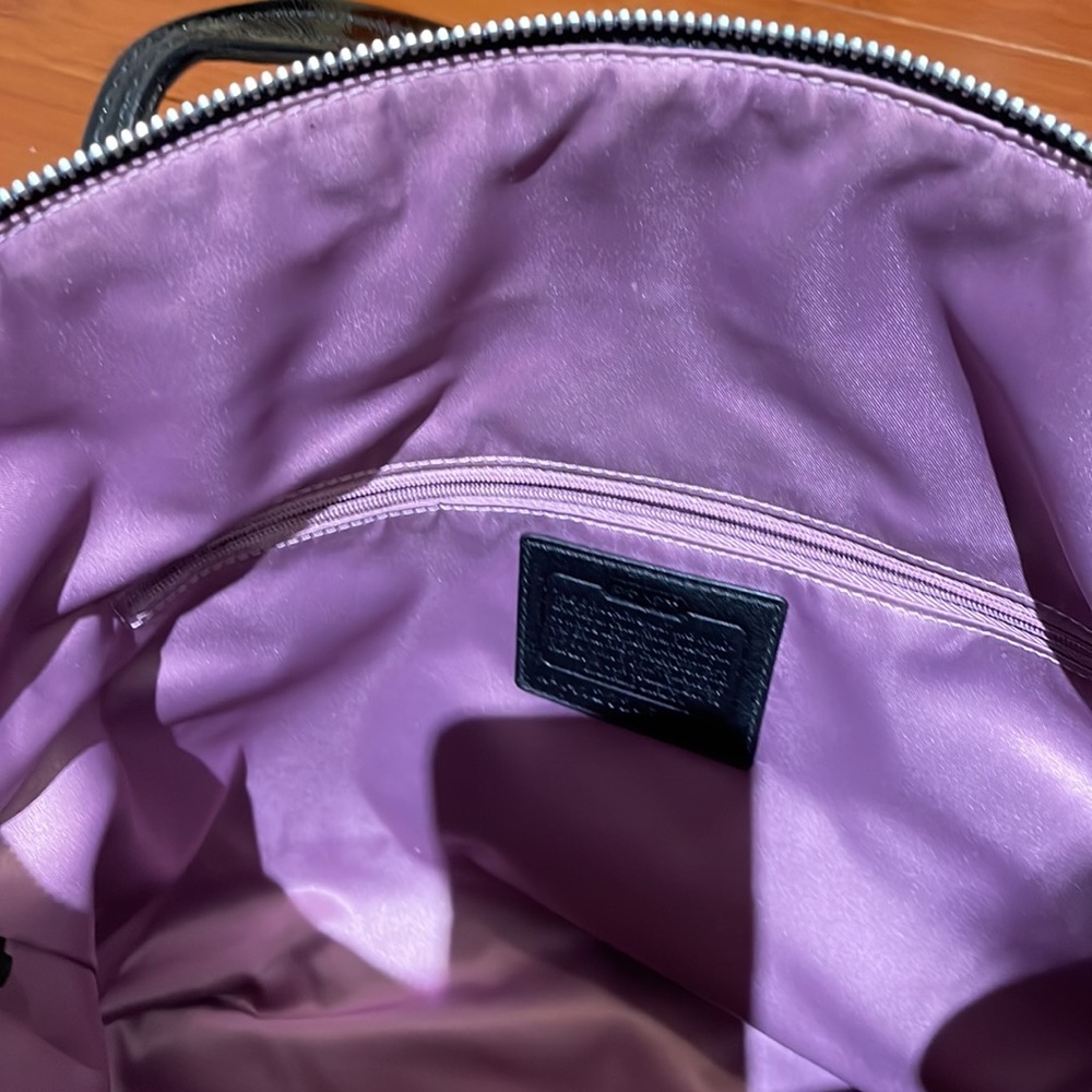 Coach Leather Tote - Picture 5 of 6